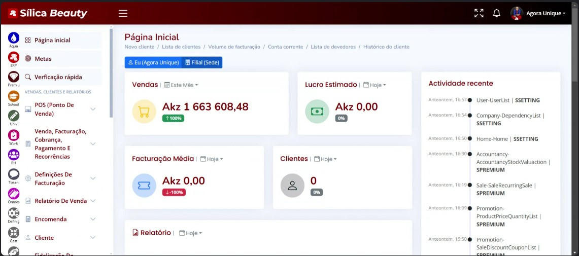 Software de Facturação e Gestão Certificado pela AGT nº 271/AGT/2020 - GME Sílica.