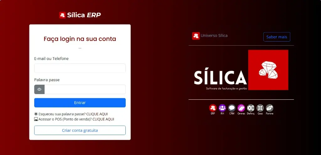 Sílica ERP + RH. PLANO COMBINADO ERP RH ANUAL (365 DIAS)