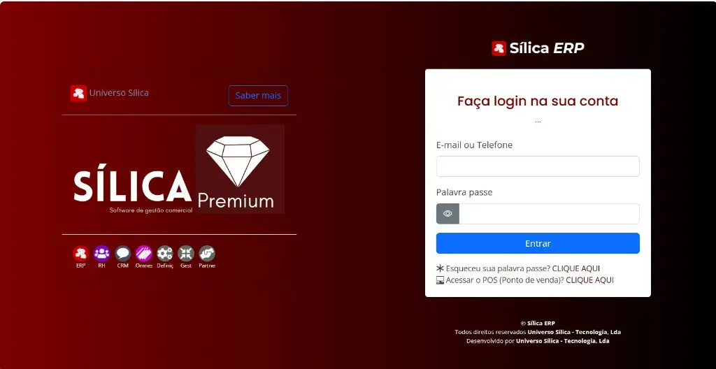 Sílica ERP + RH - PLANO COMBINADO ERP RH ANUAL (365 DIAS)